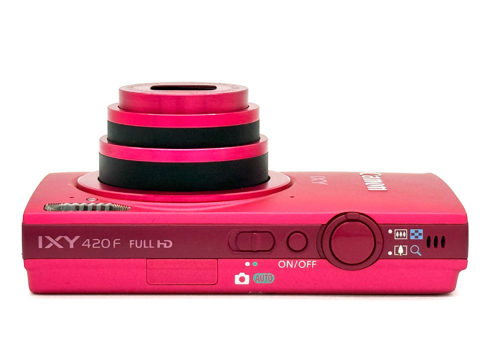 Canon IXY 420F レッド 撮影可能 2024 ジャンク コンパクトデジタル