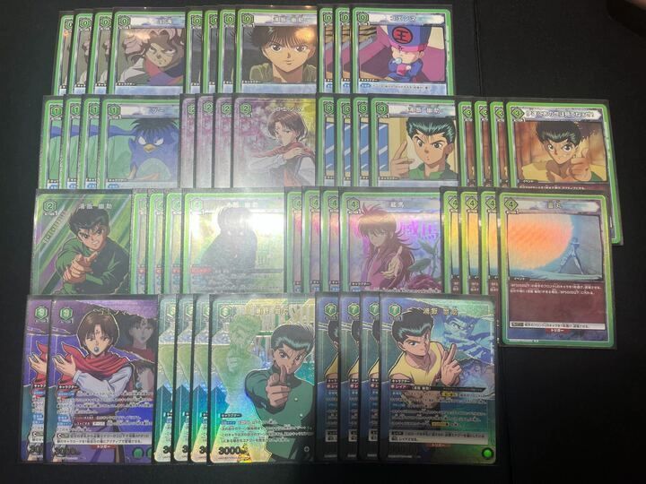 デッキ 幽遊白書 緑 浦飯 パラ入り ユニオンアリーナ