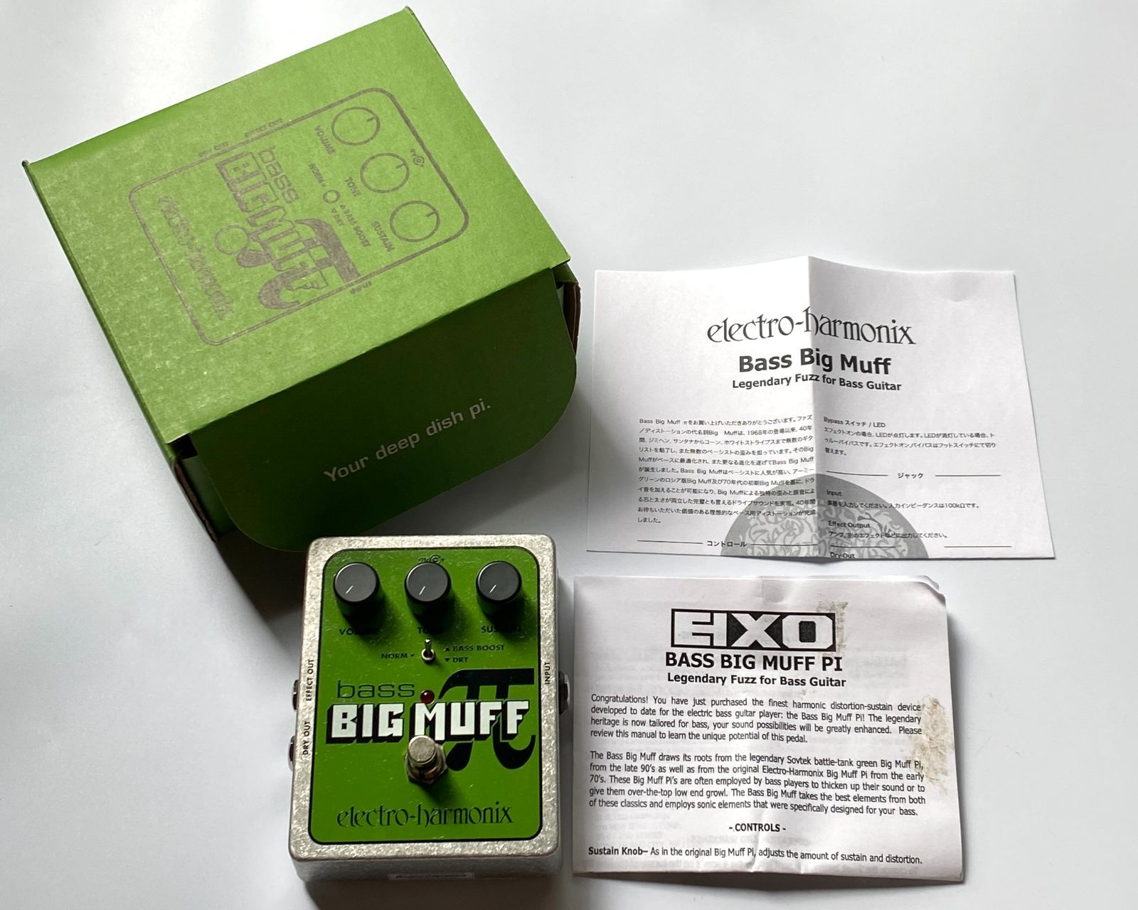 Electro-Harmonix Bass Big Muff Pi エレハモ 完動品 - エフェクター