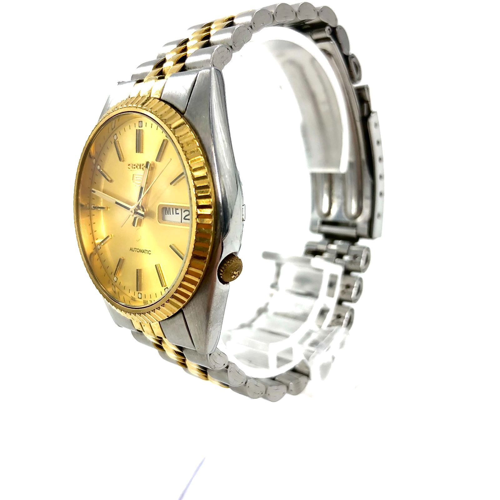 SEIKO 5 自動巻 7s26-0500 SEIKO セイコー セイコー5 7S26-0500 SS/AT 自動巻き スケルトン