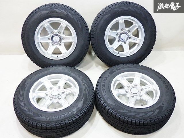 KEELER キーラー 15インチ 6J +33 PCD139.7 6H 6穴 ヨコハマ アイスガード スタッドレス 20年式 タイヤ ホイール ハイエース キャラバン