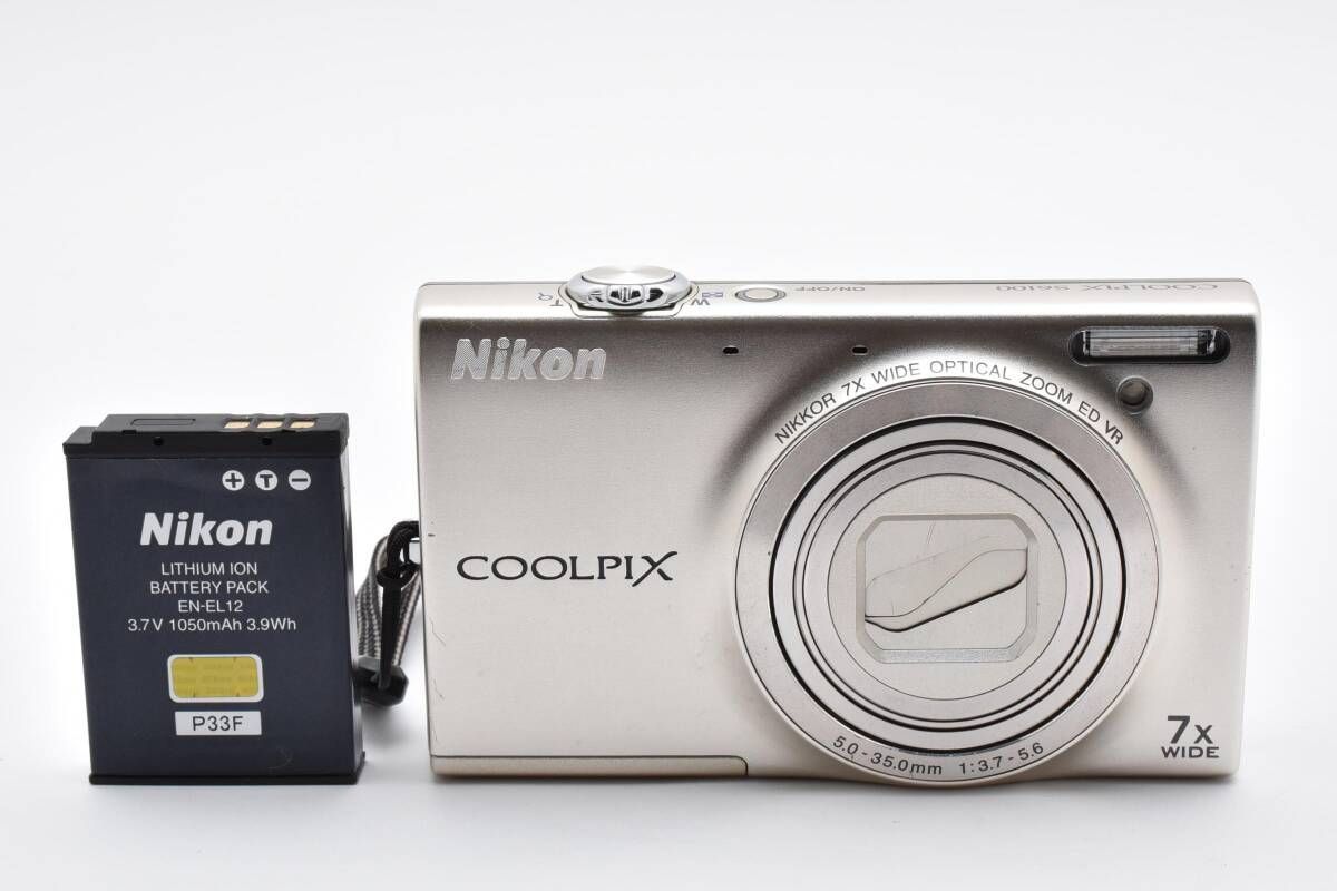 NIKON ニコン COOLPIX S6100 コンパクトデジタルカメラ コンデジ