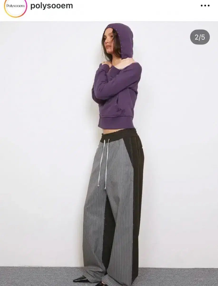 ポリシュエム FRONT STRIPE EFFORTLESS パンツ 1 サイズ