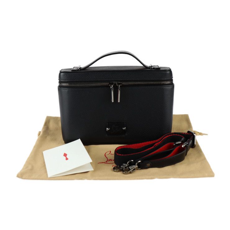 ルブタン Kepipouch 3185198 Bag Black ハンド バッグ ブラック ルブタン Kepipouch 3185198 Bag Black ハンド バッグ ブラック