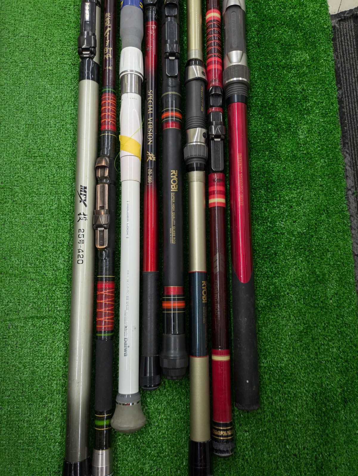 釣竿9本セット　ロッドまとめ売り　Daiwa チヌ竿　大島　ヒラマサ 釣竿9本セット ロッドまとめ売り Daiwa チヌ竿 大島 ヒラマサ