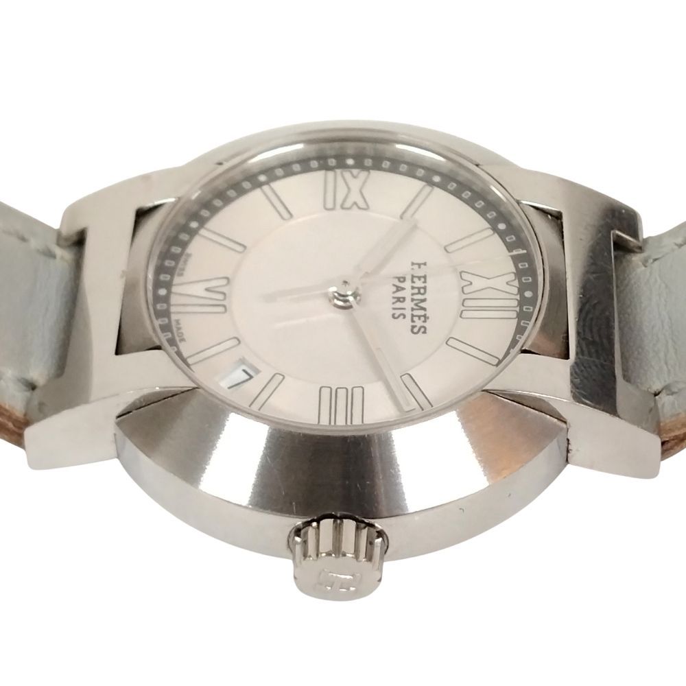 【ノマード】HERMES ‘エルメス 時計‘NO1.210 シルバー☆極美品☆ HERMES】エルメス ノマード 腕時計 NO1.210 ステンレススチール