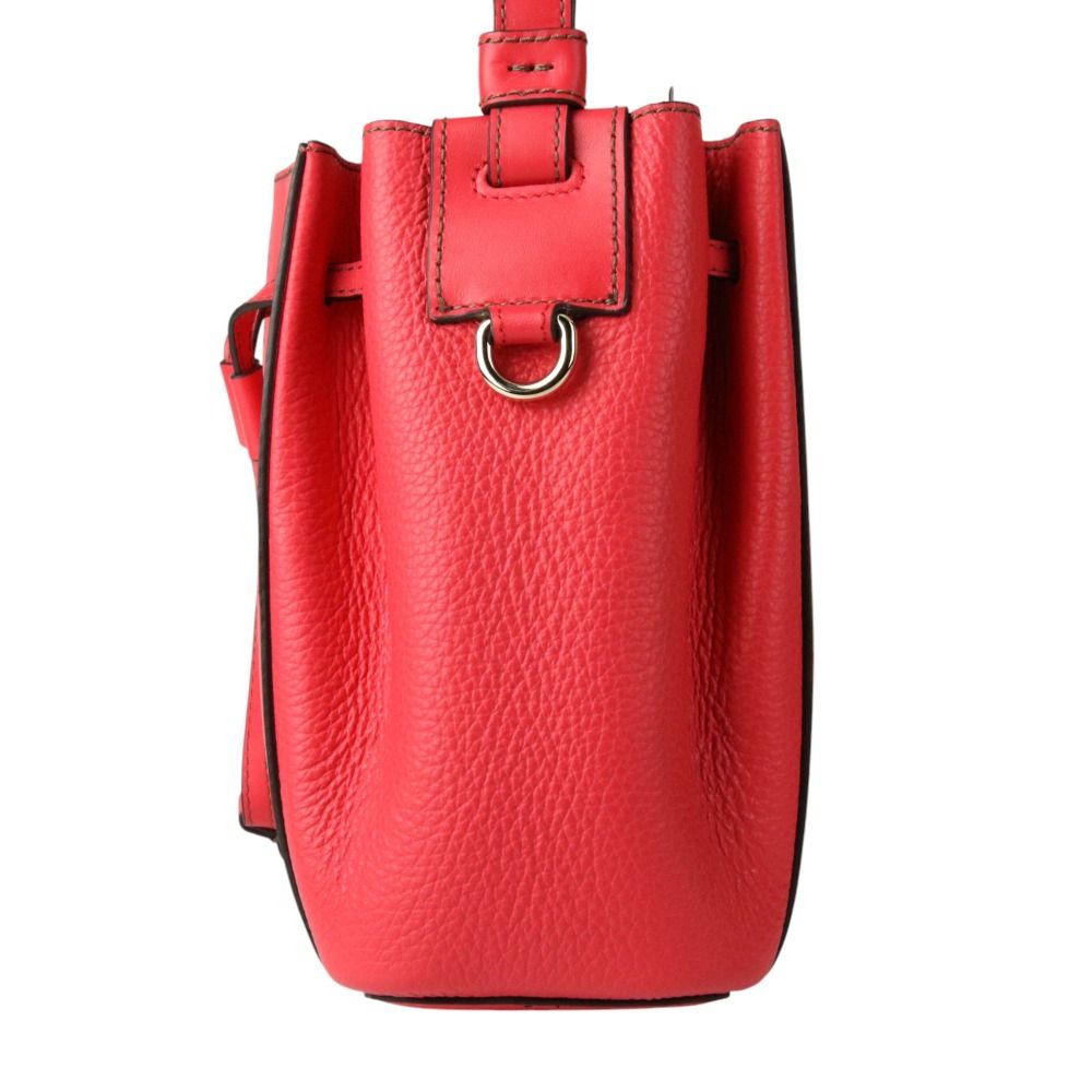 新品同様 FURLA フルラ MIASTELLA BUCKET BAG 2way ハンドバッグ 