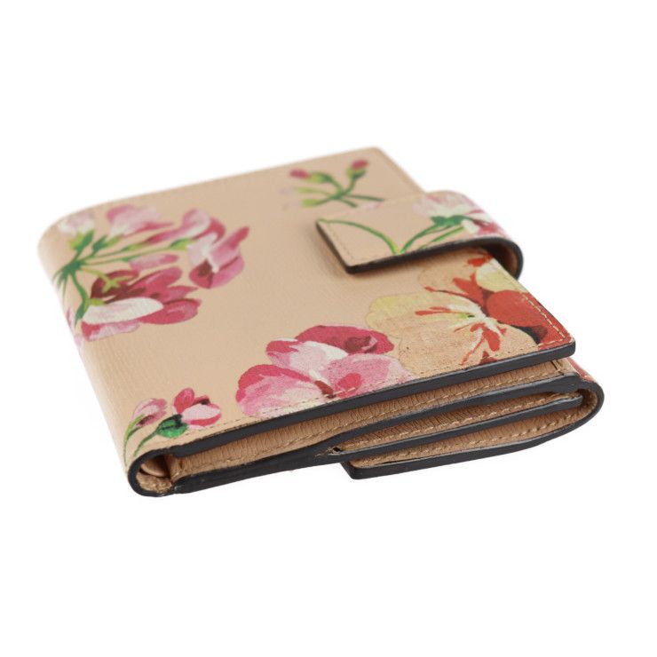 美品　GUCCI ブルームス　財布 グッチ Wホック財布 ブルームス 410104