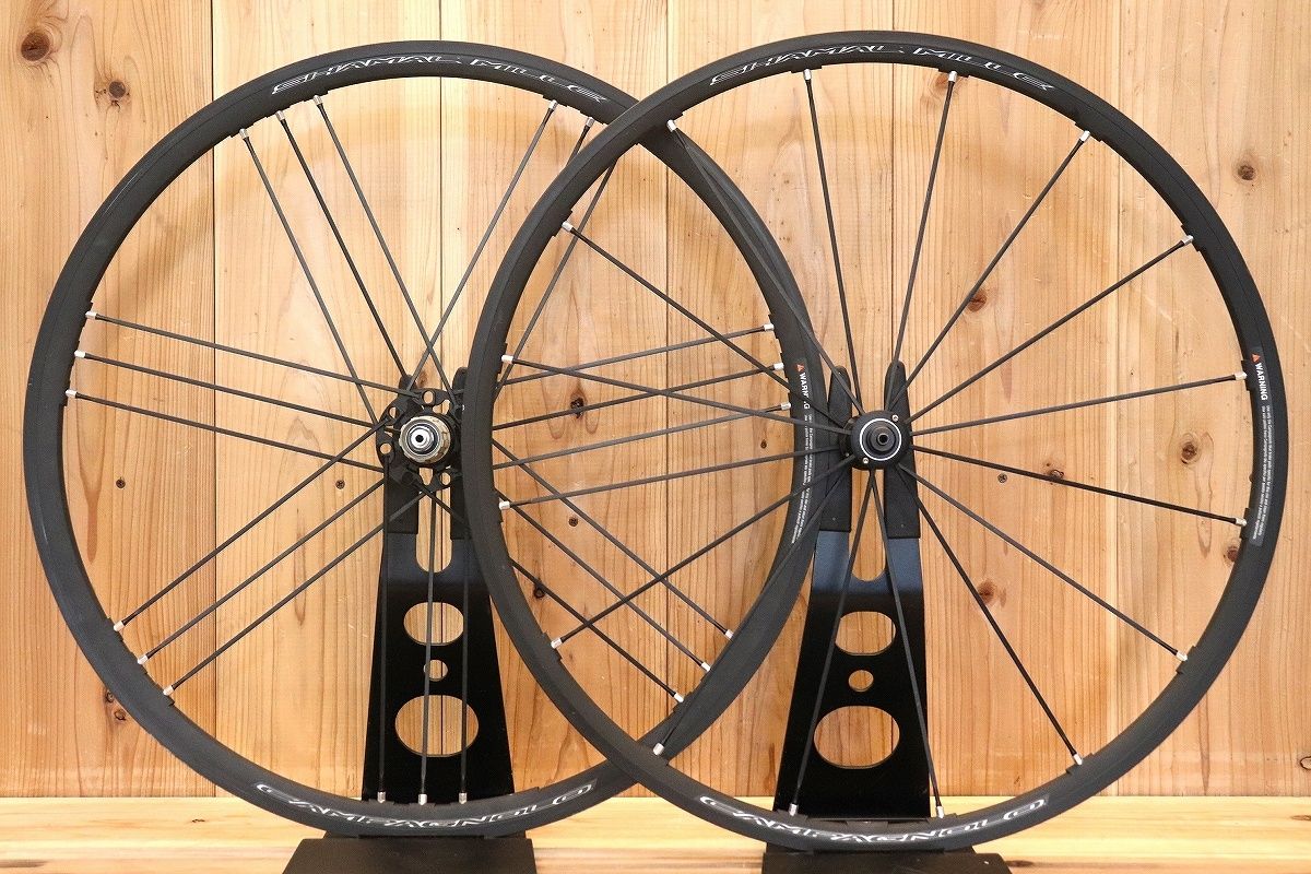 カンパニョーロ CAMPAGNOLO シャマル ミレ SHAMAL MILLE アルミ クリンチャー ホイールセット シマノ 11S ナローリム 15C 芦屋店