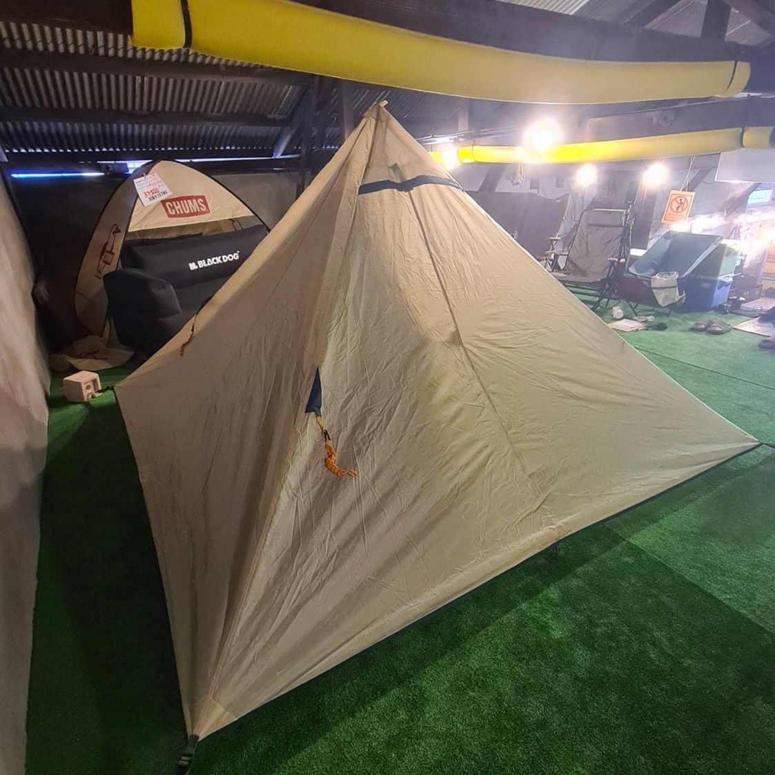 ビッグタープポール DOD(ディーオーディー) 250cm アルミ 収納袋 太さ