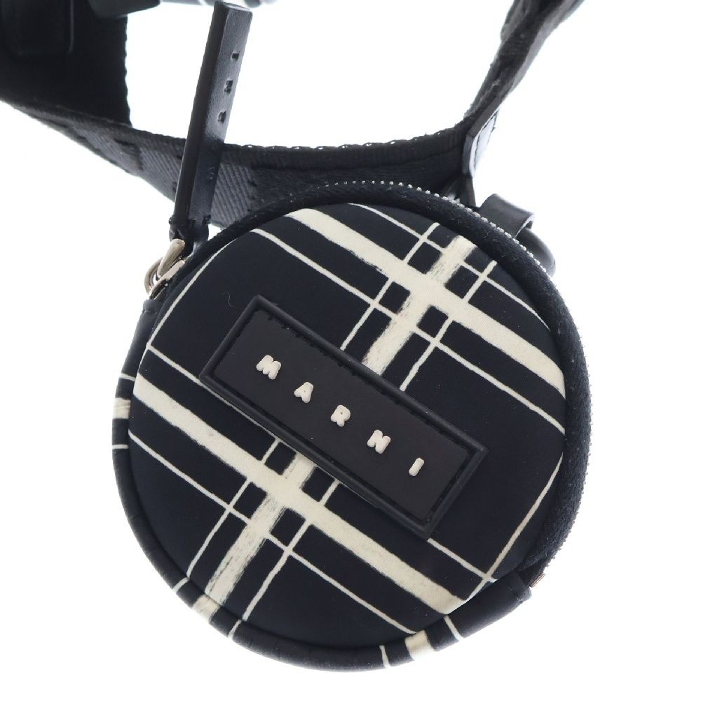 MARNI (マルニ) Puff checked camera bag パフチェックドカメラバッグ