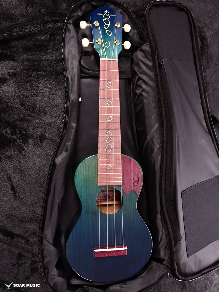 SAKURA UKULELE サクラウクレレ SUS2-SAKURA RAINY GRADATION レイニーグラデーション 217 約0.4kg ウクレレ ソプラノウクレレ