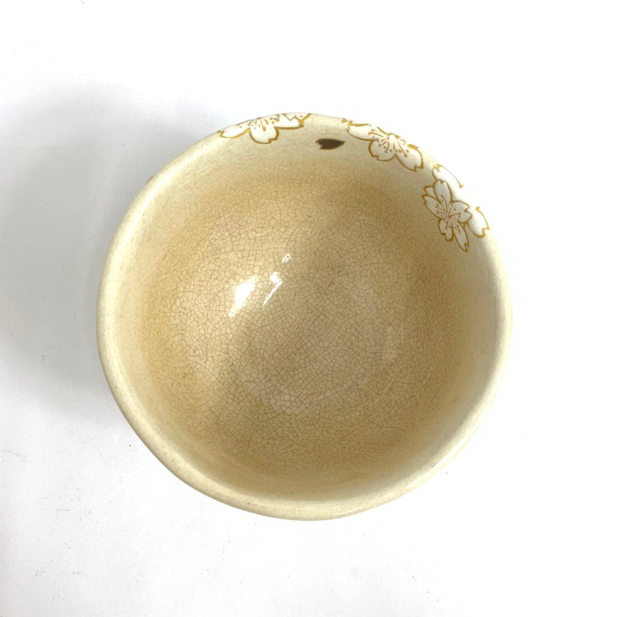 茶道具　山崎窯　浅野紫仙造　乾山写　紅白梅図　香合　共布共箱　V　8302 桜茶碗 山崎窯 浅野紫仙 作