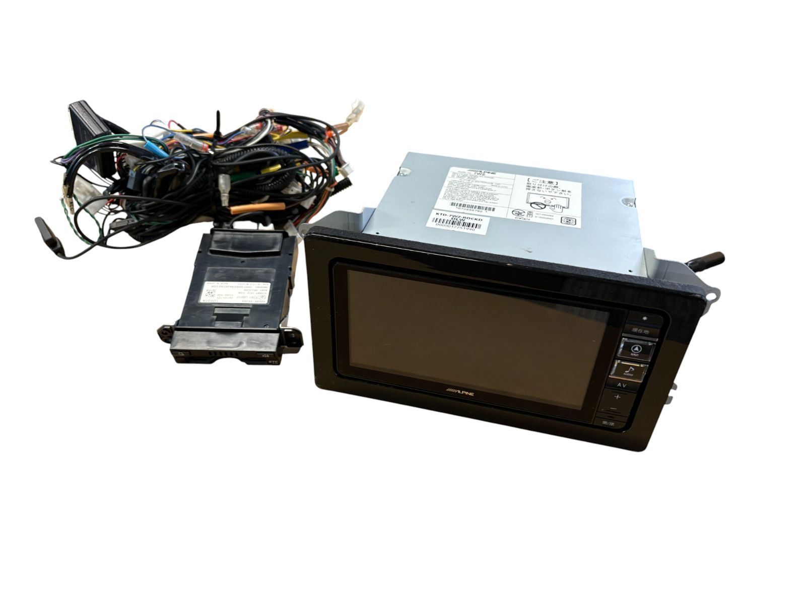 管理番号 4694 ルーミー 7WZ 社外ﾅﾋﾞ ｱﾙﾊﾟｲﾝ ｾｷｭﾘﾃｨｼﾞｬﾝｸ品