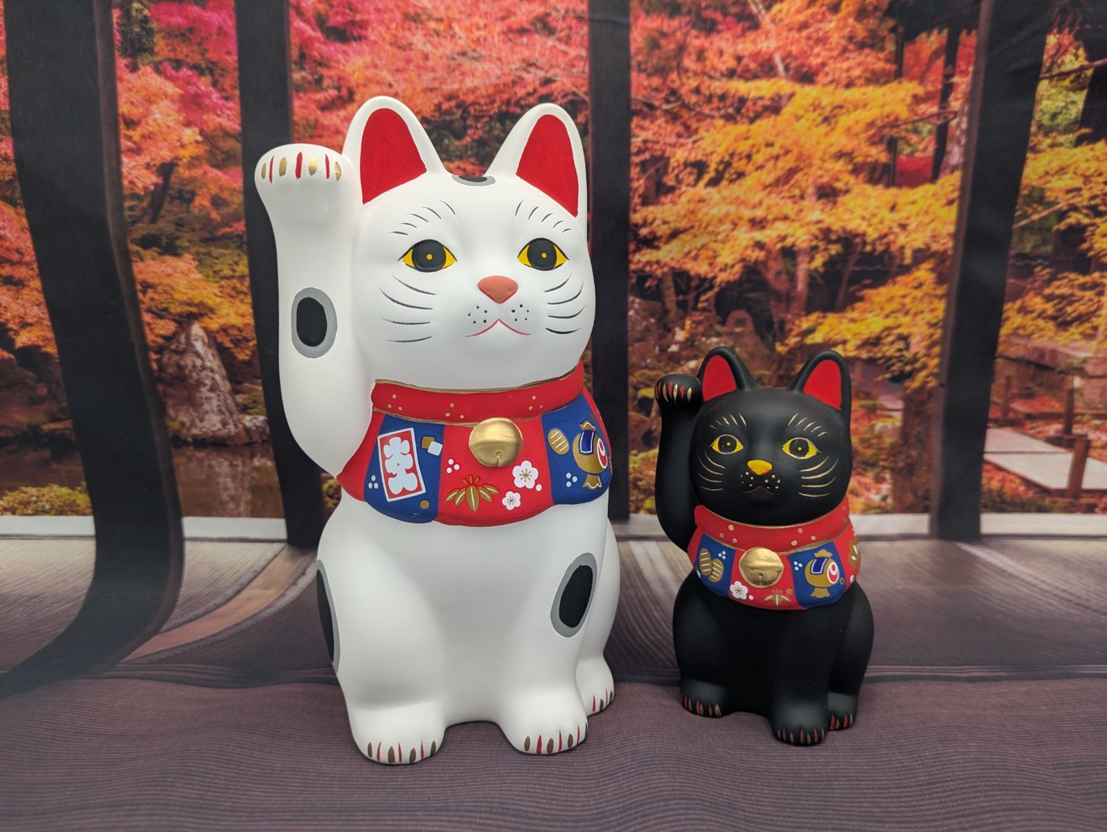 限品ラスト★超強大招財★日本製★豪華デコ招き猫 限品ラスト☆超強大招財☆日本製☆豪華デコ招き猫 招き猫 黒