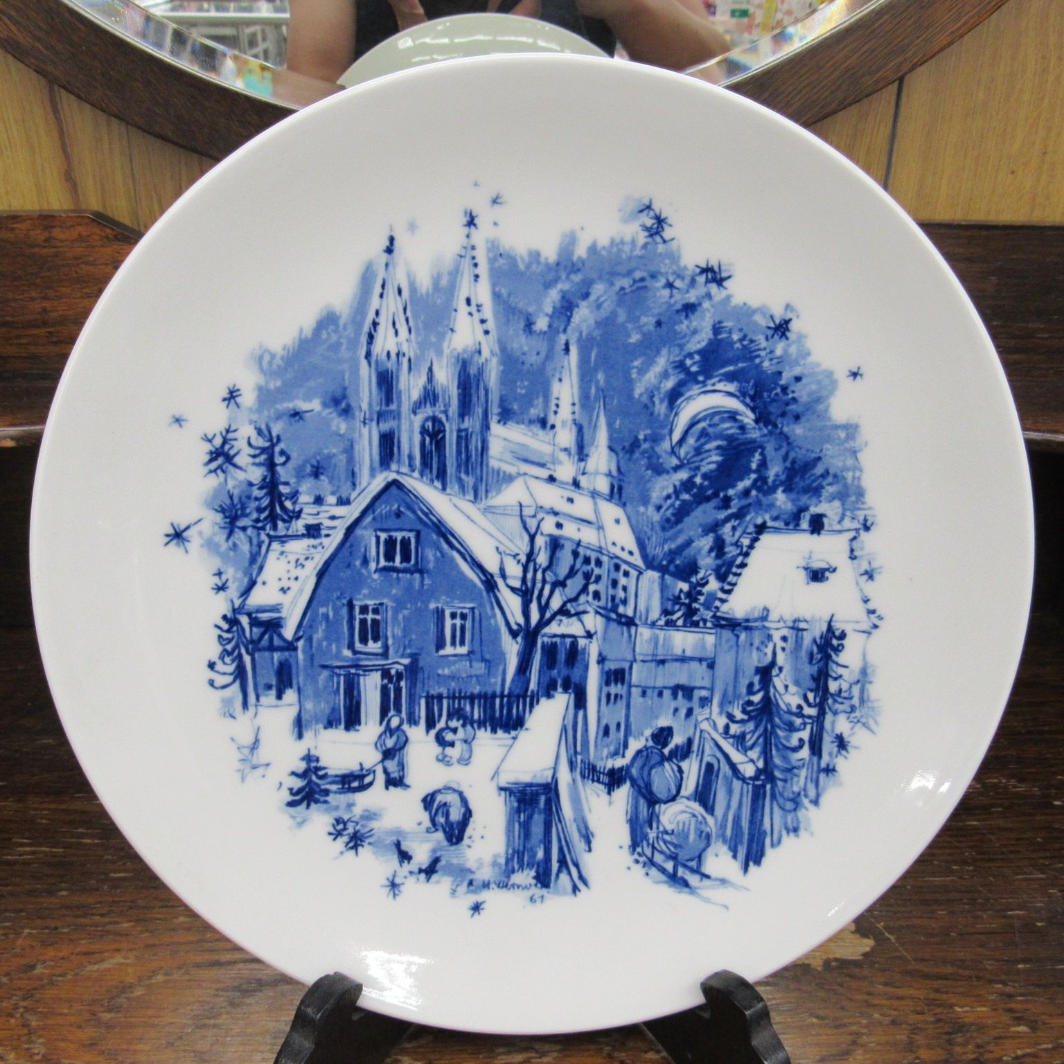 MEISSEN マイセン 1961年 イヤープレート MEISSEN マイセン 1961年