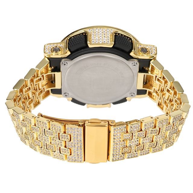 G-SHOCK CZダイヤ ゴールド 楽天市場】G-SHOCK GA2100gb GARISH GOLD フロステッド カスタム