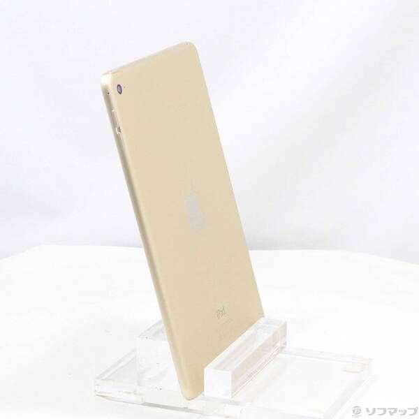 中古品〕 iPad mini 4 64GB ゴールド MK9J2J／A Wi-Fi【368