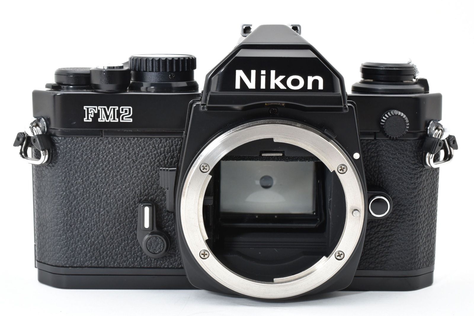 外観 Nikon ニコン FM 2 ブラック ボディ 一眼レフフィルムカメラ 2960