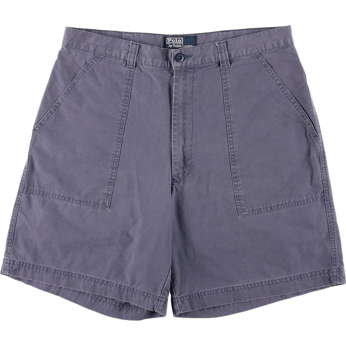 古着 ラルフローレン Ralph Lauren POLO by Ralph Lauren コットンショーツ ショートパンツ ベイカーパンツ メンズw35相当|eaa417571