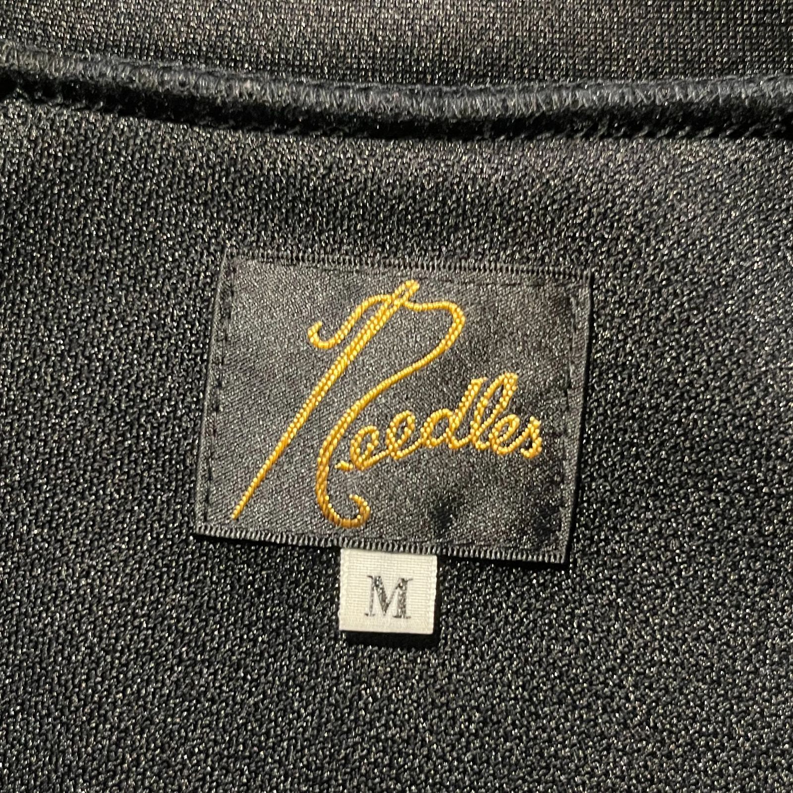 Needles Track Jacket Poly Smooth M ブラック/パープル ニードルス 