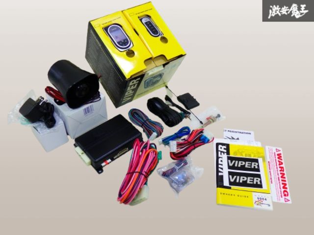 VIPER バイパー　5904 未使用】 VIPER バイパー 汎用 セキュリティ 付 エンジン