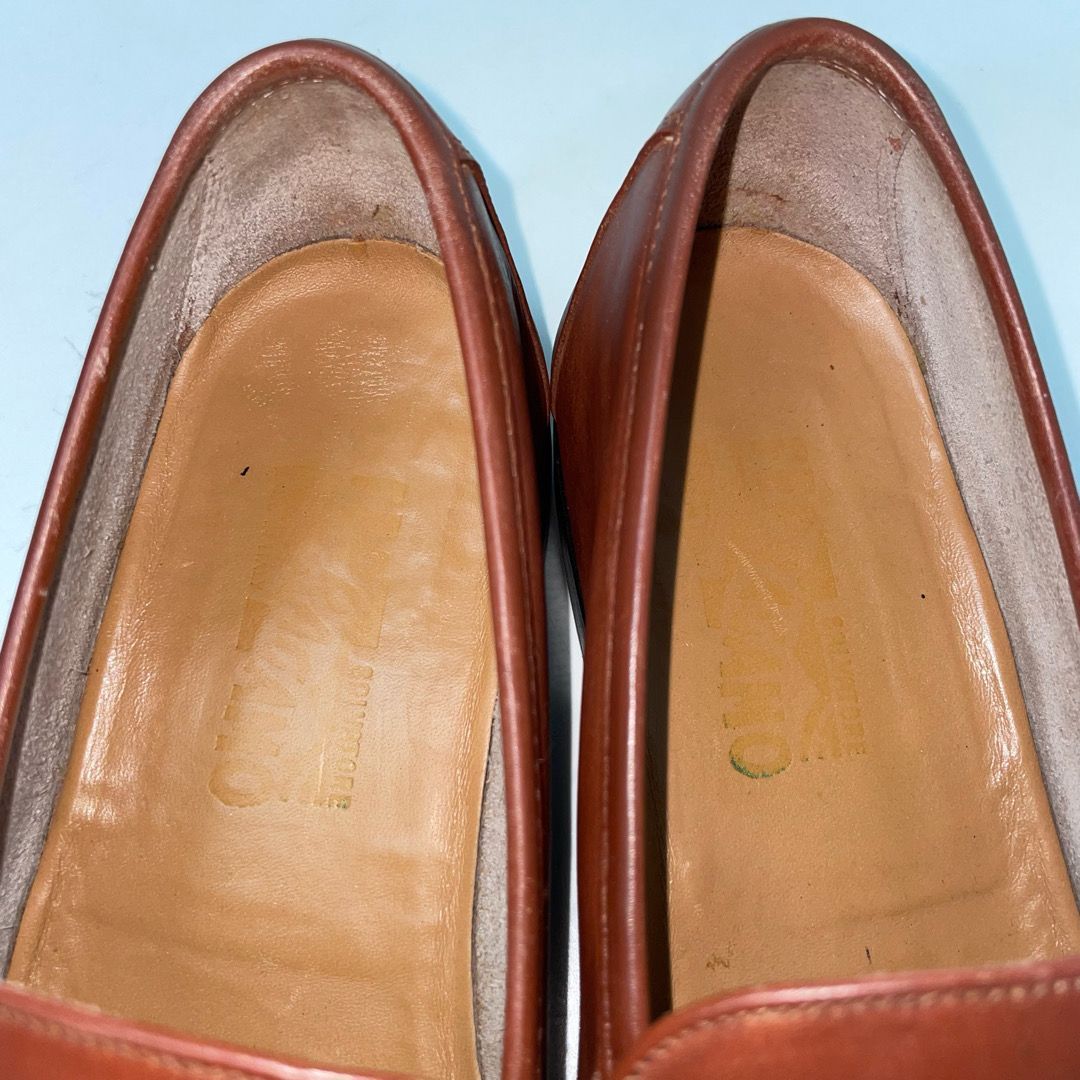 サルヴァトーレフェラガモ　ローファー　23cm　ガンチーニ　ブラウン FERRAGAMO - サルヴァトーレ フェラガモ ローファー ブラウン