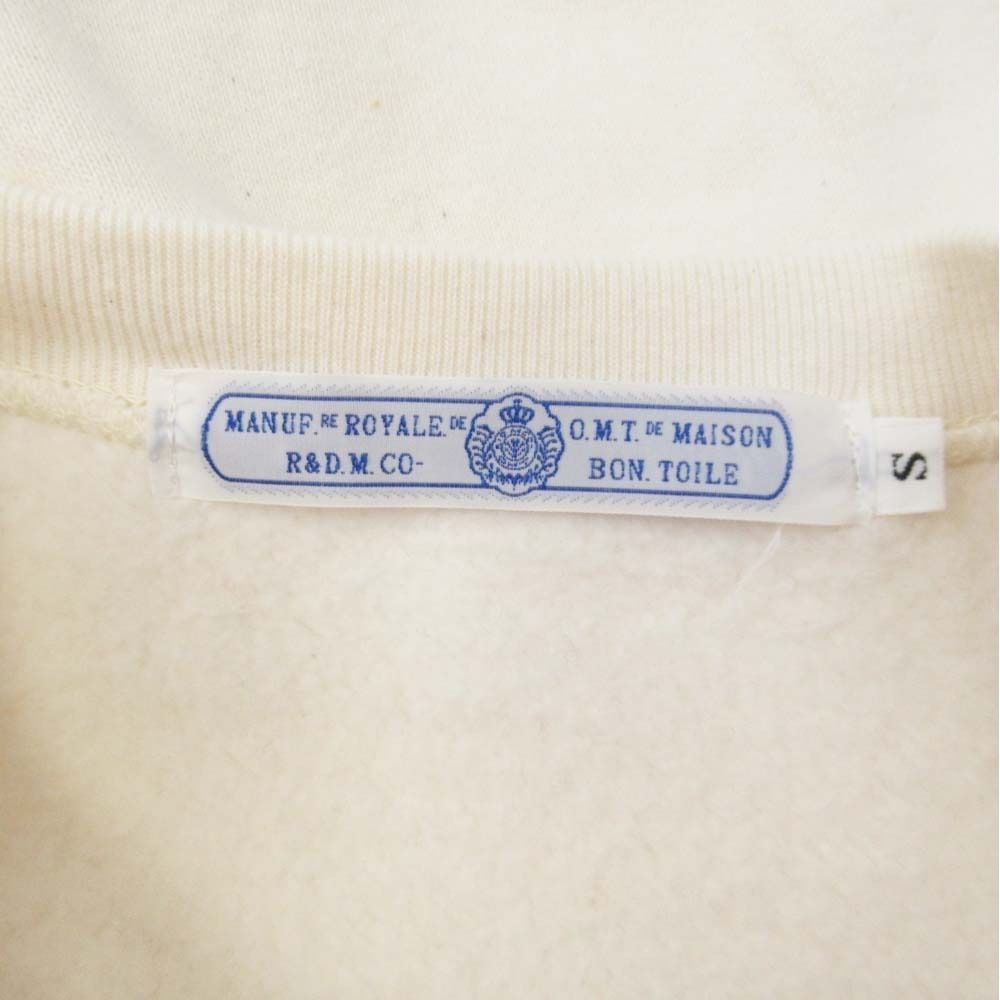 美品 24aw R&D.M.Co オールドマンズテーラー OH MY DOG SWEAT SHIRT 裏起毛 スウェット ホットドッグプリント トレーナー S キナリ レディース 古着 中古 美品 24aw R&D.M.Co オールドマンズテーラー OH MY DOG SWEAT