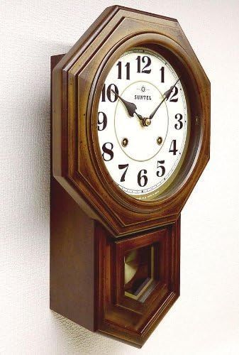 さんてる 日本製八角渦ボン振り子時計（アラビア文字) - メルカリ