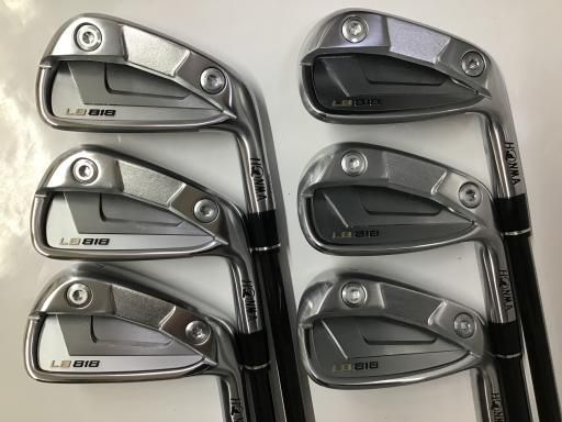 本間ゴルフ LB-818 ポケットキャビティ 6S アイアンセット IR VIZARD 60 IR フレックスS メンズ 男性用 右利き 右用 Cランク ゴルフクラブ