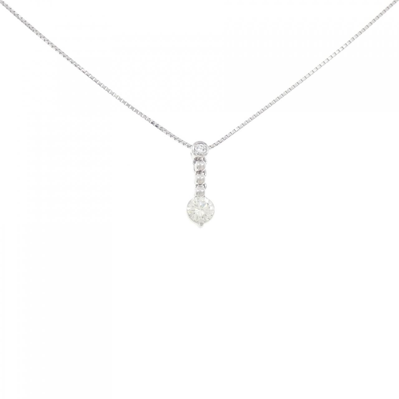 オープニング 大放出セール ダイヤモンド PT900/PT850 ネックレス メルカリ - 0.35CT アクセサリー