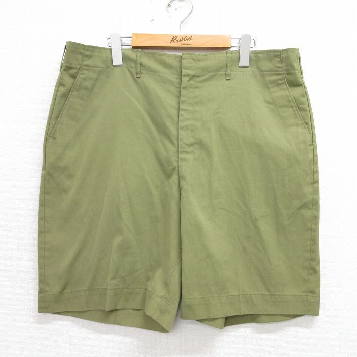 W39/古着 ショート ボーイスカウト パンツ ショーツ メンズ 80s タロン 緑 グリーン spe 24jul30 中古 ボトムス 短パン ショーパン