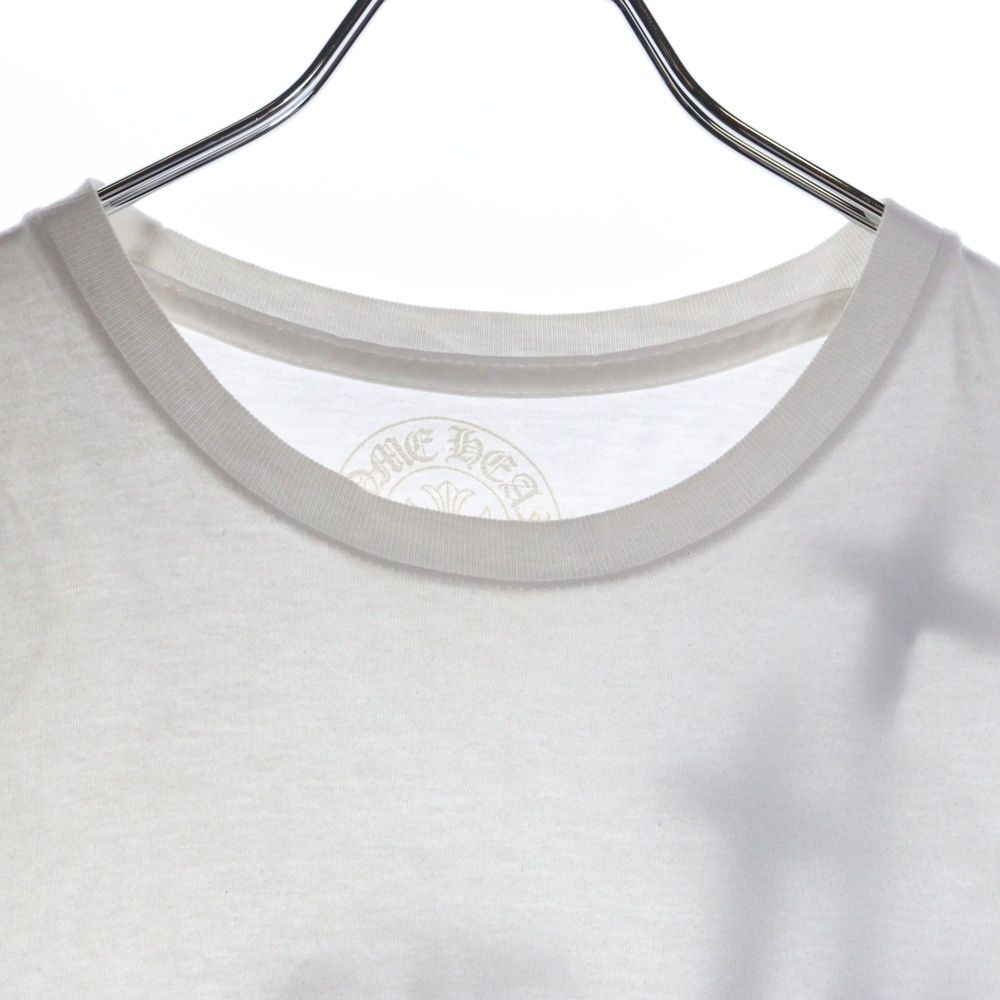 【最安値】クロムハーツTシャツ RS3クロス 半袖 サイズL グレー CHROME HEARTS (クロムハーツ) RS3 CROSS TEE アールエススリー
