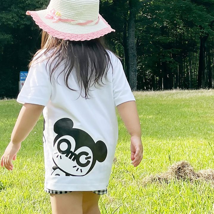OMG Choco KIDS Tシャツ 半袖 ホワイト