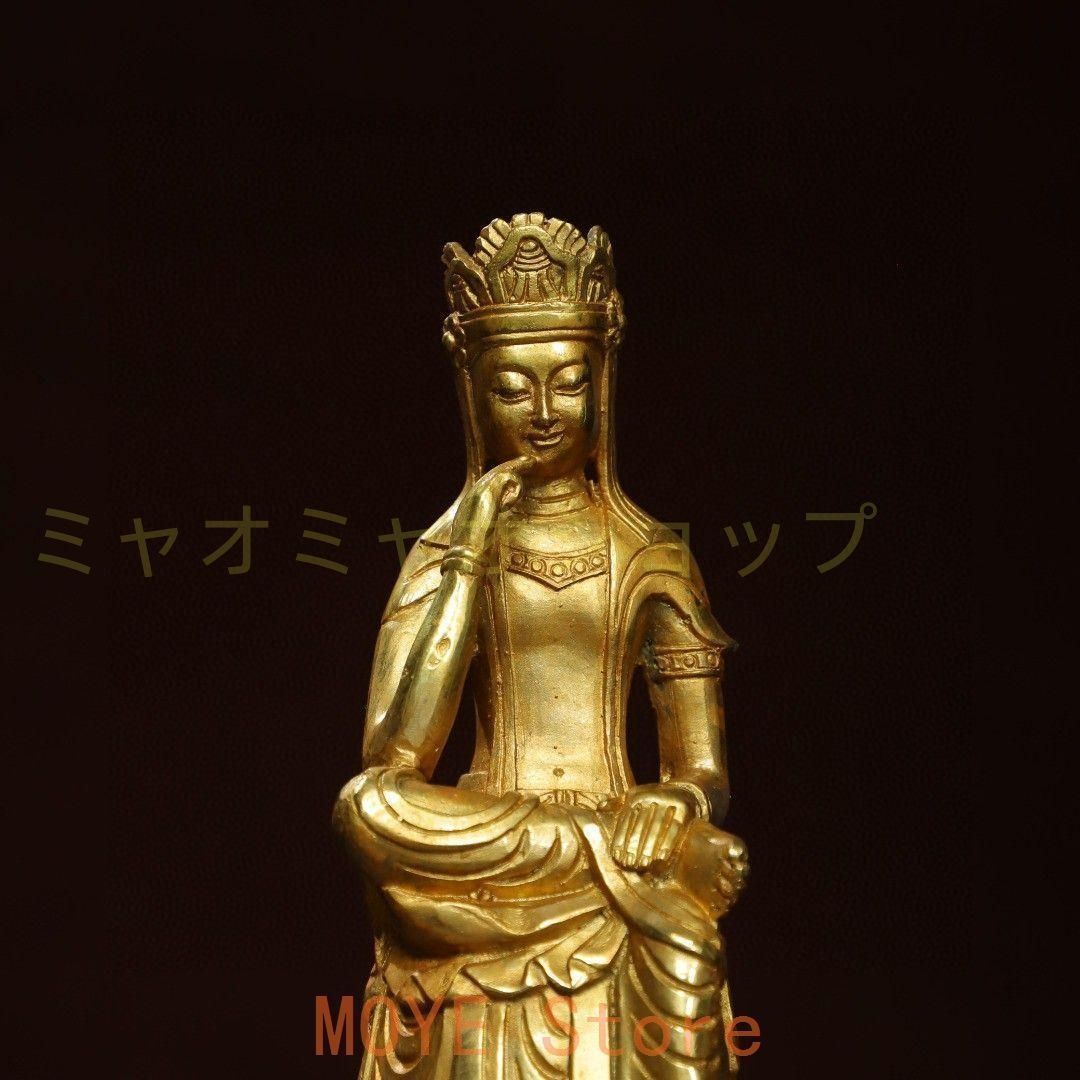 仏像 宝冠自在思惟菩薩像仏堂