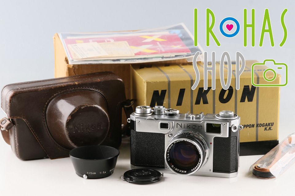 Nikon S2 Nikkor-S.C 50mm F|1.4 Lens With Box 60806L4