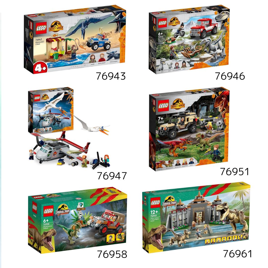 LEGO レゴ　ジュラシックワールド　セット売り　まとめ売り 恐竜