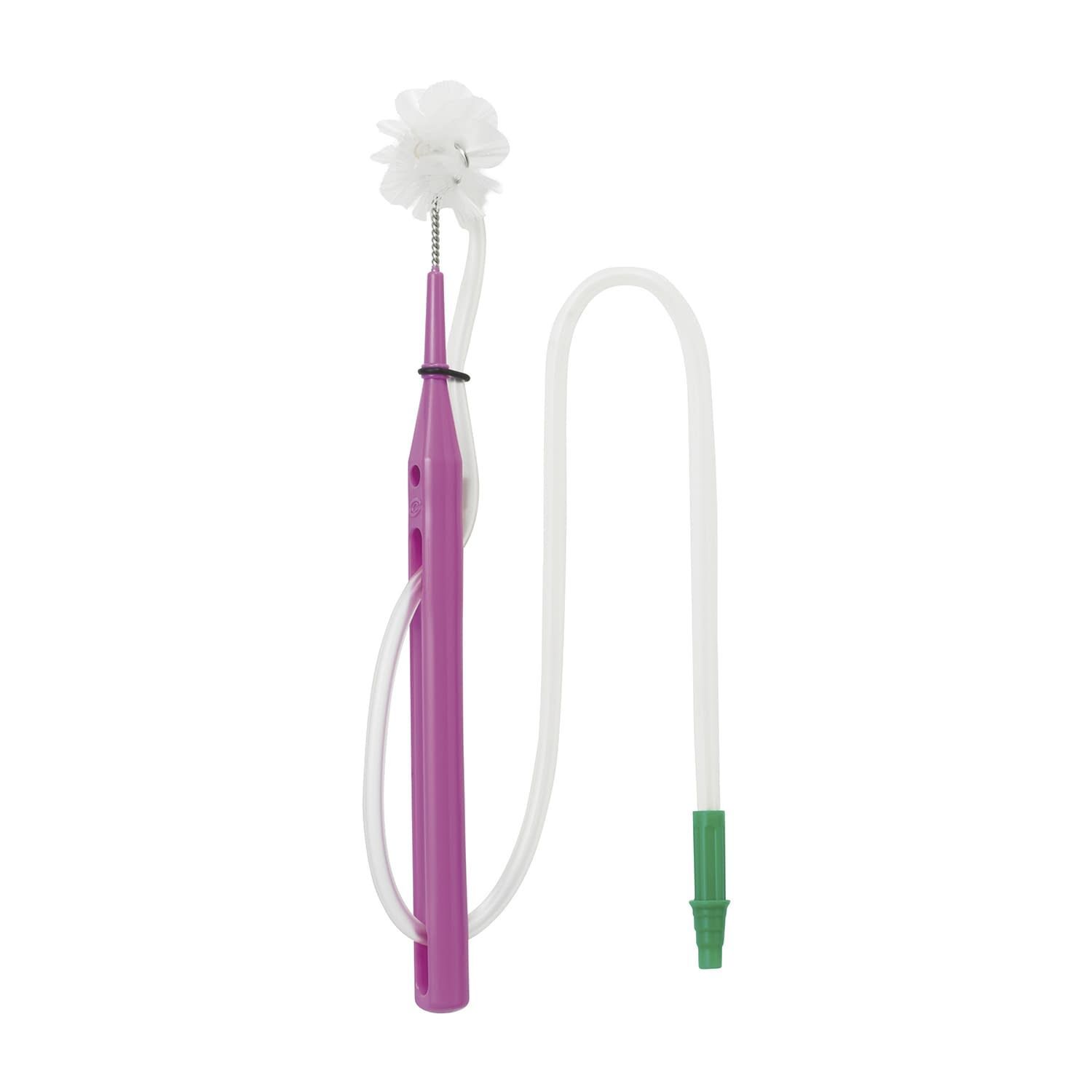 吸引くるリーナブラシ 吸引歯ブラシ 24-7711-00 オーラルケア 12イリ ピンクX 6･ブルーX 6