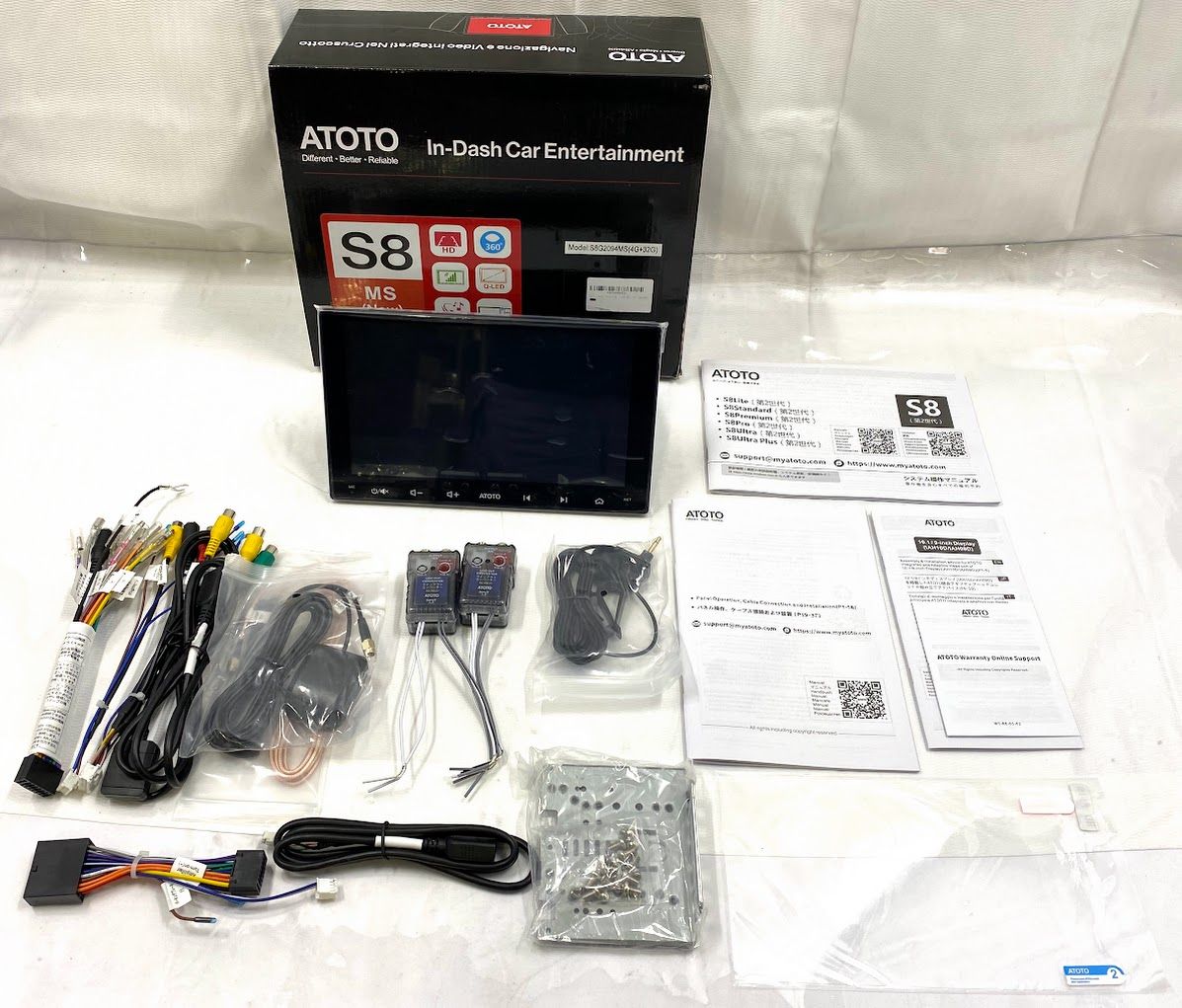 ATOTO S8 徹底解説 ATOTO S8 MS (New) インダッシュカー