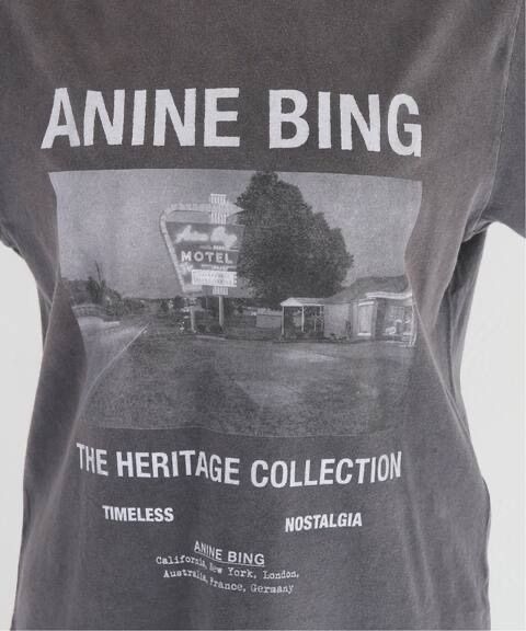 L&#39;Appartement DEUXIEME CLASSE - L&#39;Appartement ANINE BING/アニービン T-SH L'Appartement DEUXIEME CLASSE - L'Appartement 【ANINE BING