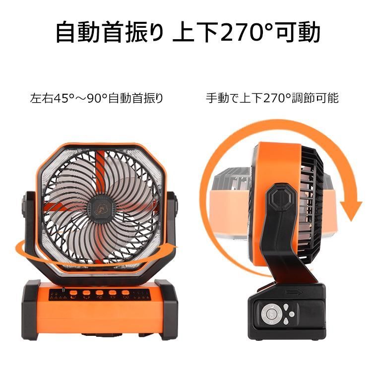 扇風機 首振り