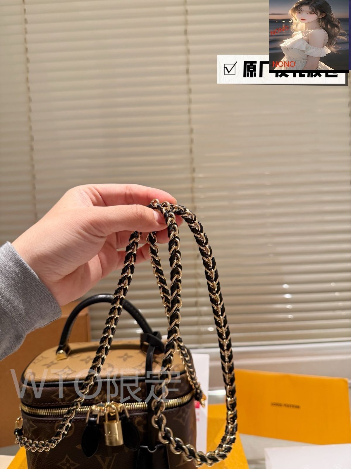 ルイヴィトン ★上品で可愛い♪ ヴァニティチェーンポーチ 小さめサイズで可愛い♪】ルイヴィトン☆ヴァニティ・チェーン
