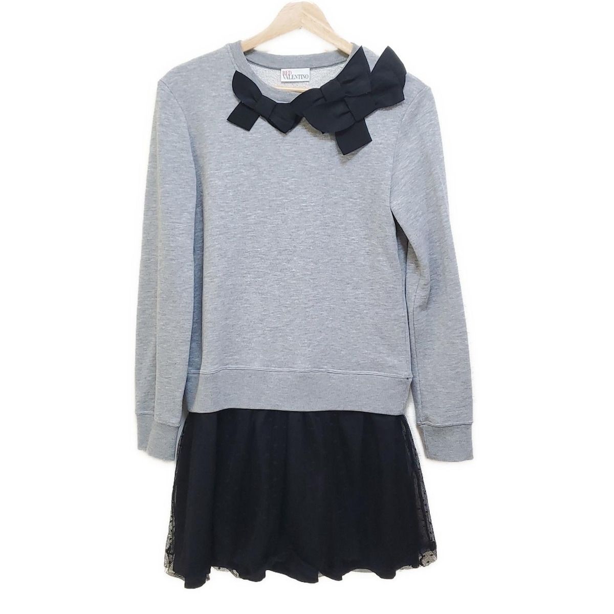 RED VALENTINO(レッド ヴァレンティノ) ハート柄ワンピース