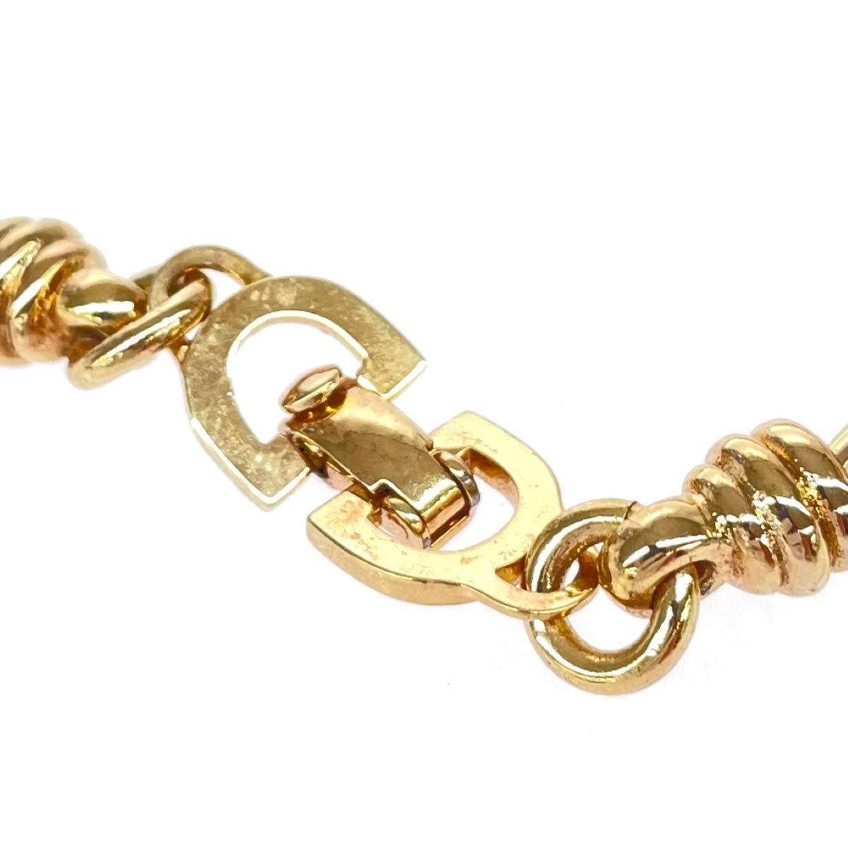 Christian Dior クリスチャンディオール ブレスレット Dロゴ/GP