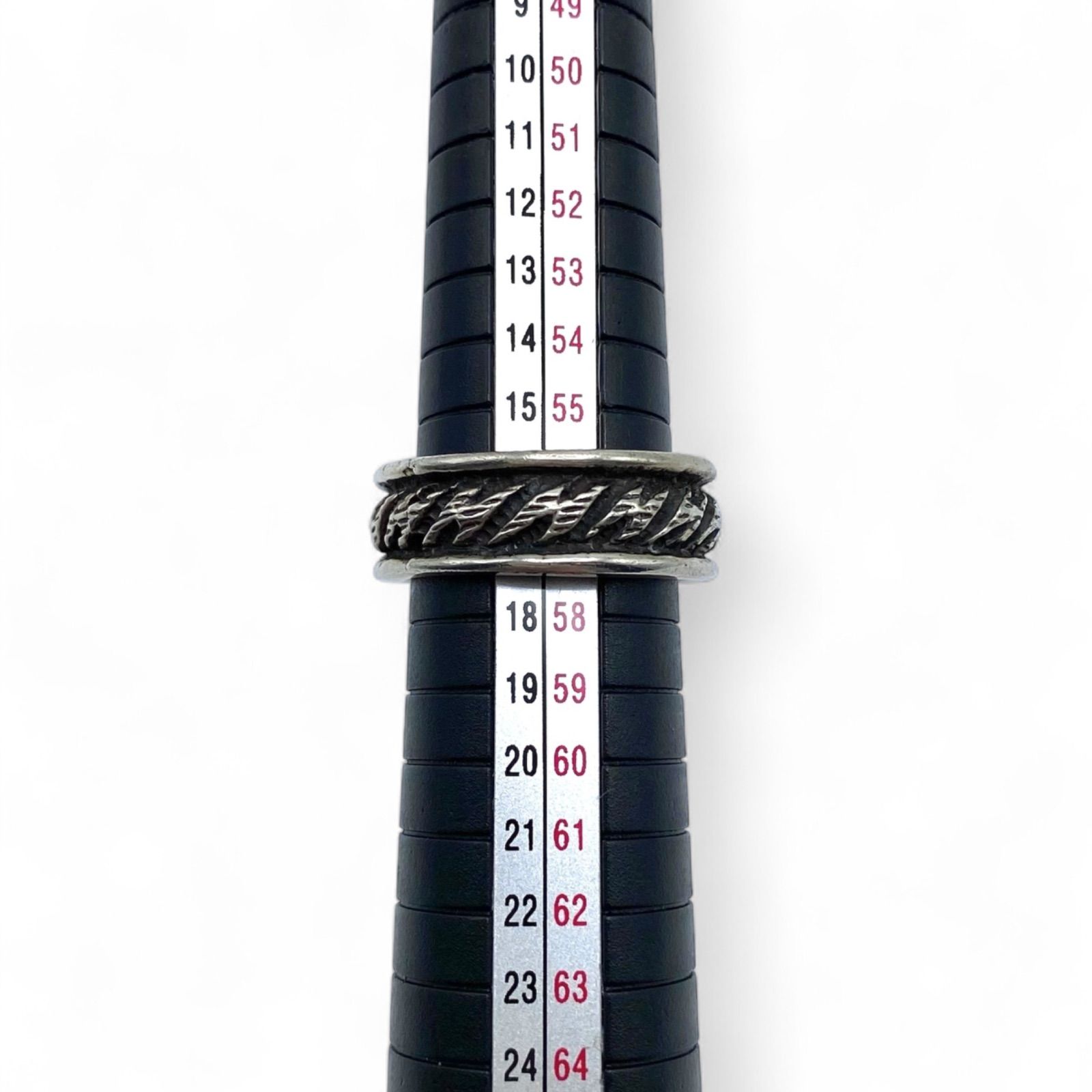 セール 特売 シルバー 925 刻印 リング 11号 80s ヴィンテージ 箱付