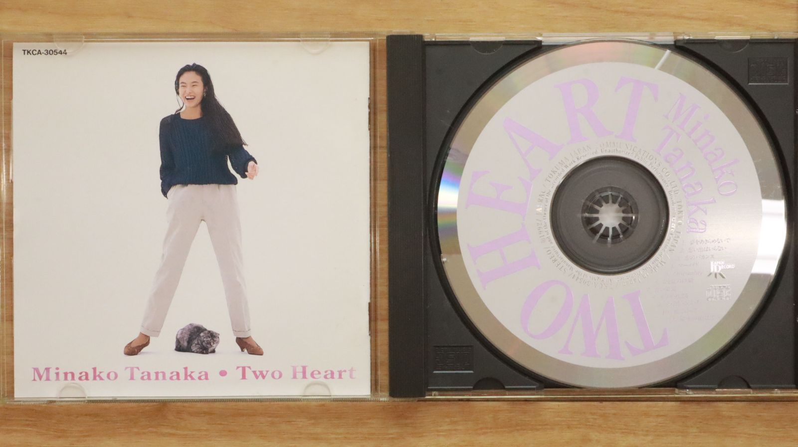 国内盤CD☆田中美奈子/MINAKO TANAKA□ TWO HEART 【TKCA30544