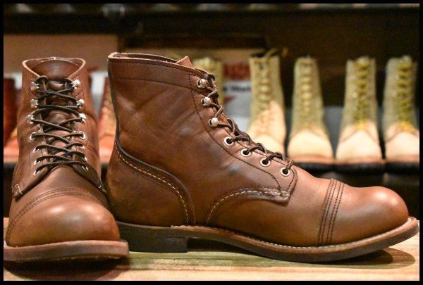 RED wingアイアンレンジャー8111元箱付き 美品】箱付きRed Wing アイアンレンジャー8111／ 8.5D USA製