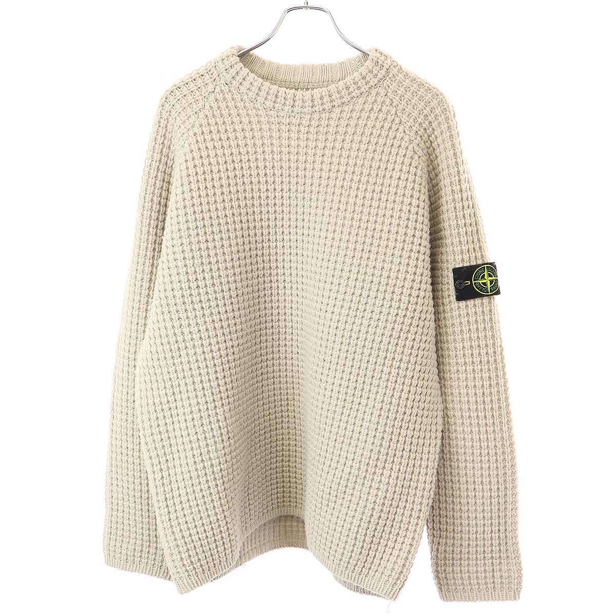 STONE ISLAND ストーンアイランド 23AW ウールワッフルニット