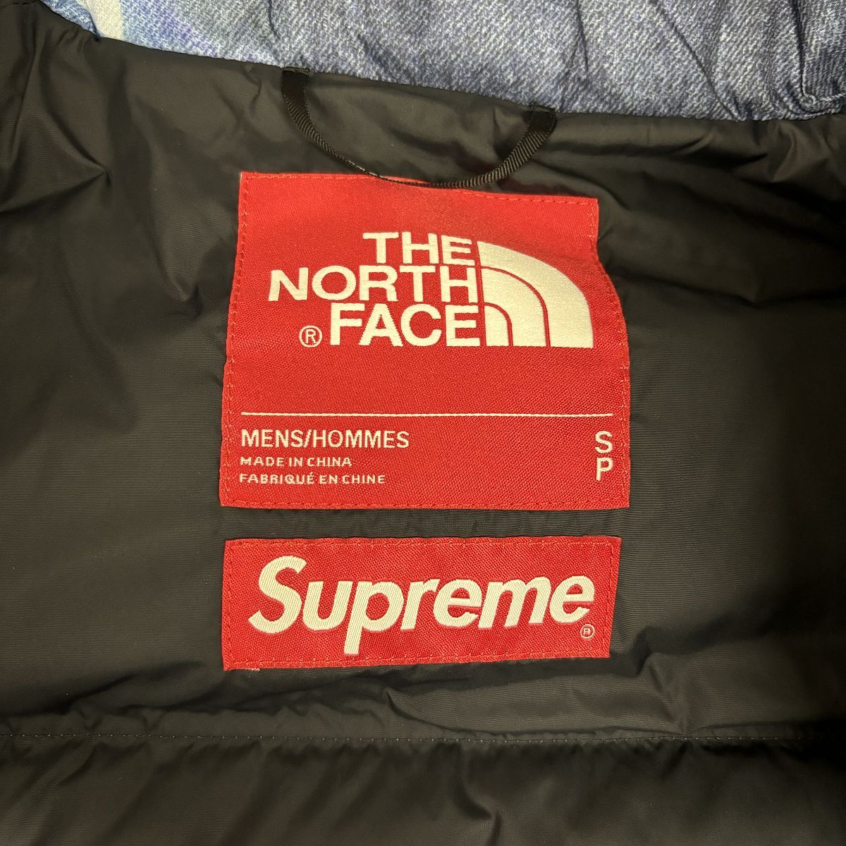 Supreme×THE NORTH FACE/シュプリーム×ノースフェイス【21AW】Bleached Nuptse Jacket/ヌプシ ダウンジャケット ND52100I/S