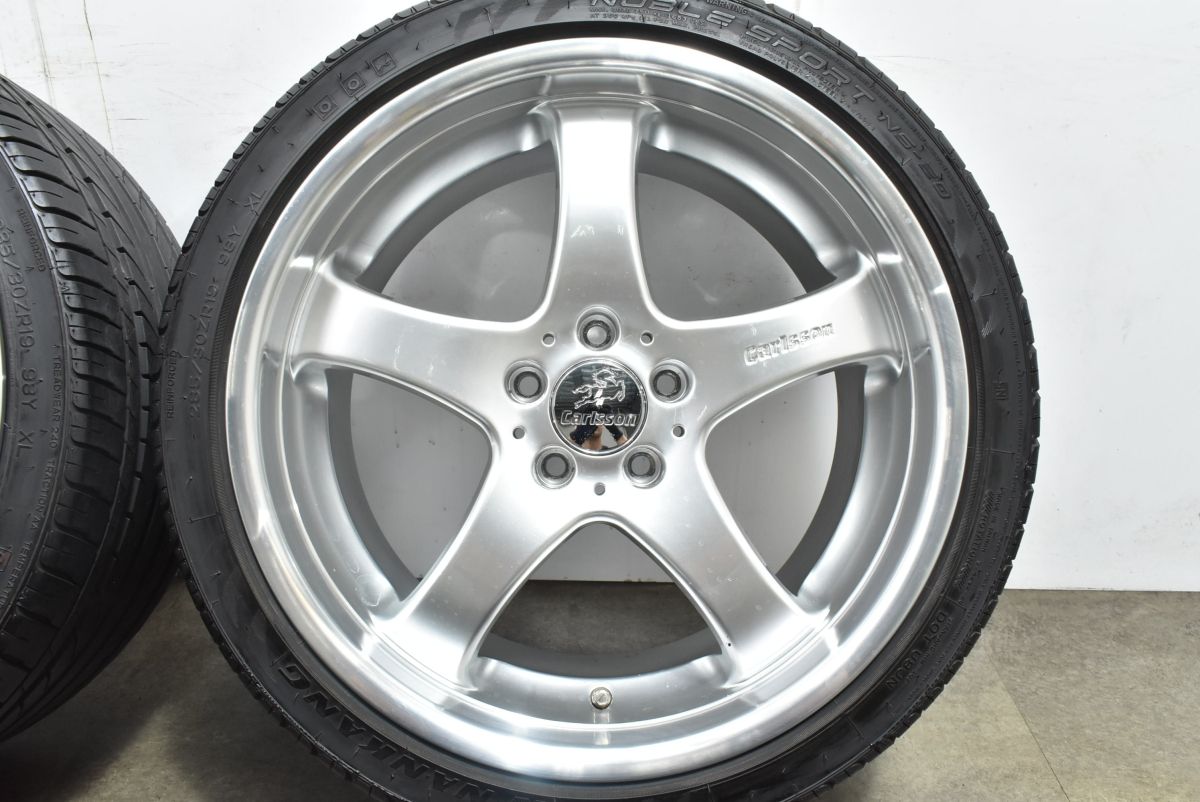 程度良好】Carlsson カールソン 19in 8.5J +40 9.5J +45 PCD112